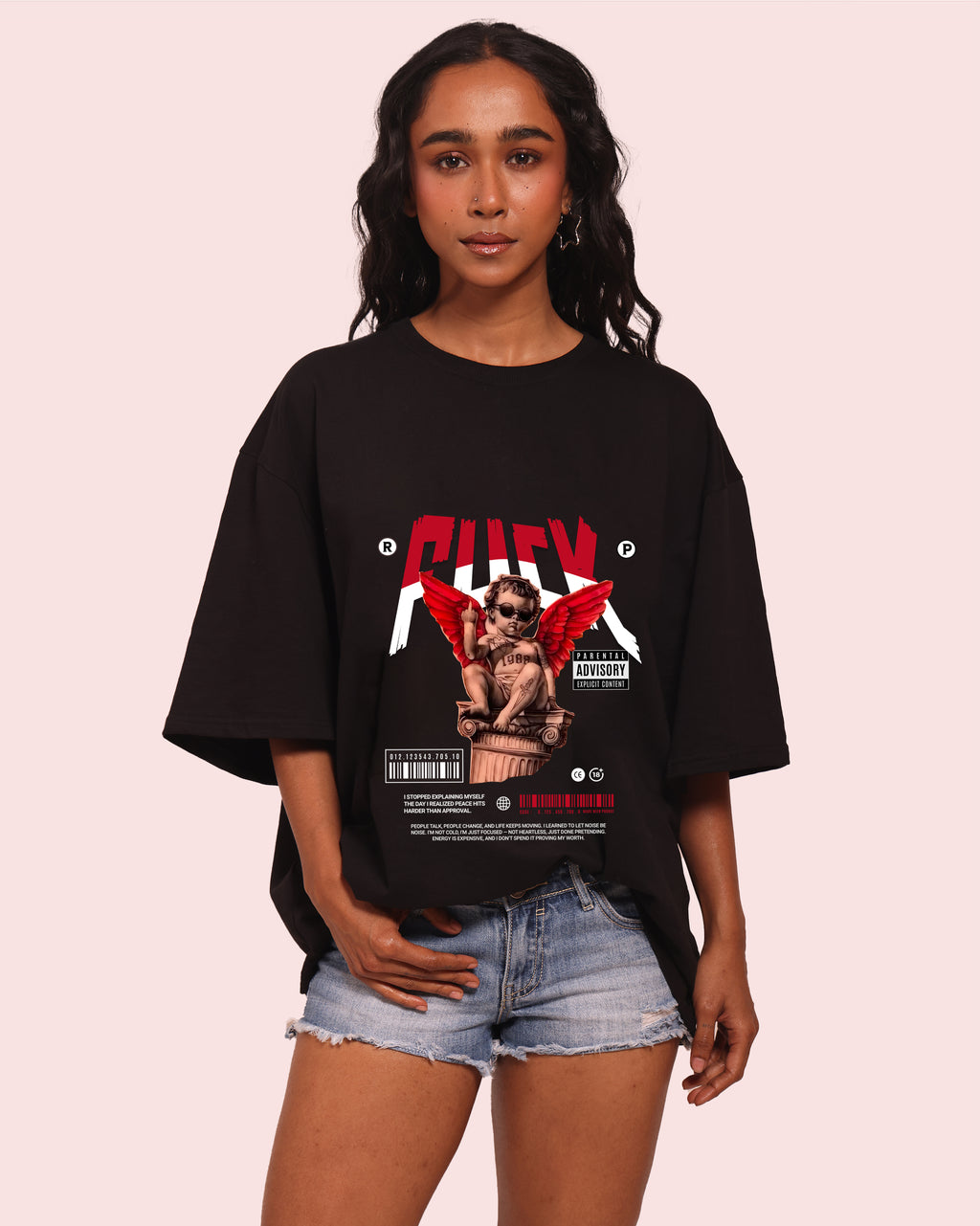 Street Wear – Naughty Angel – Oversized Women