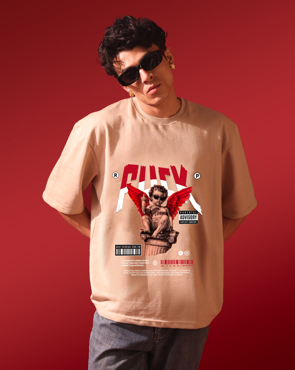 Street Wear – Naughty Angel – Oversized Men