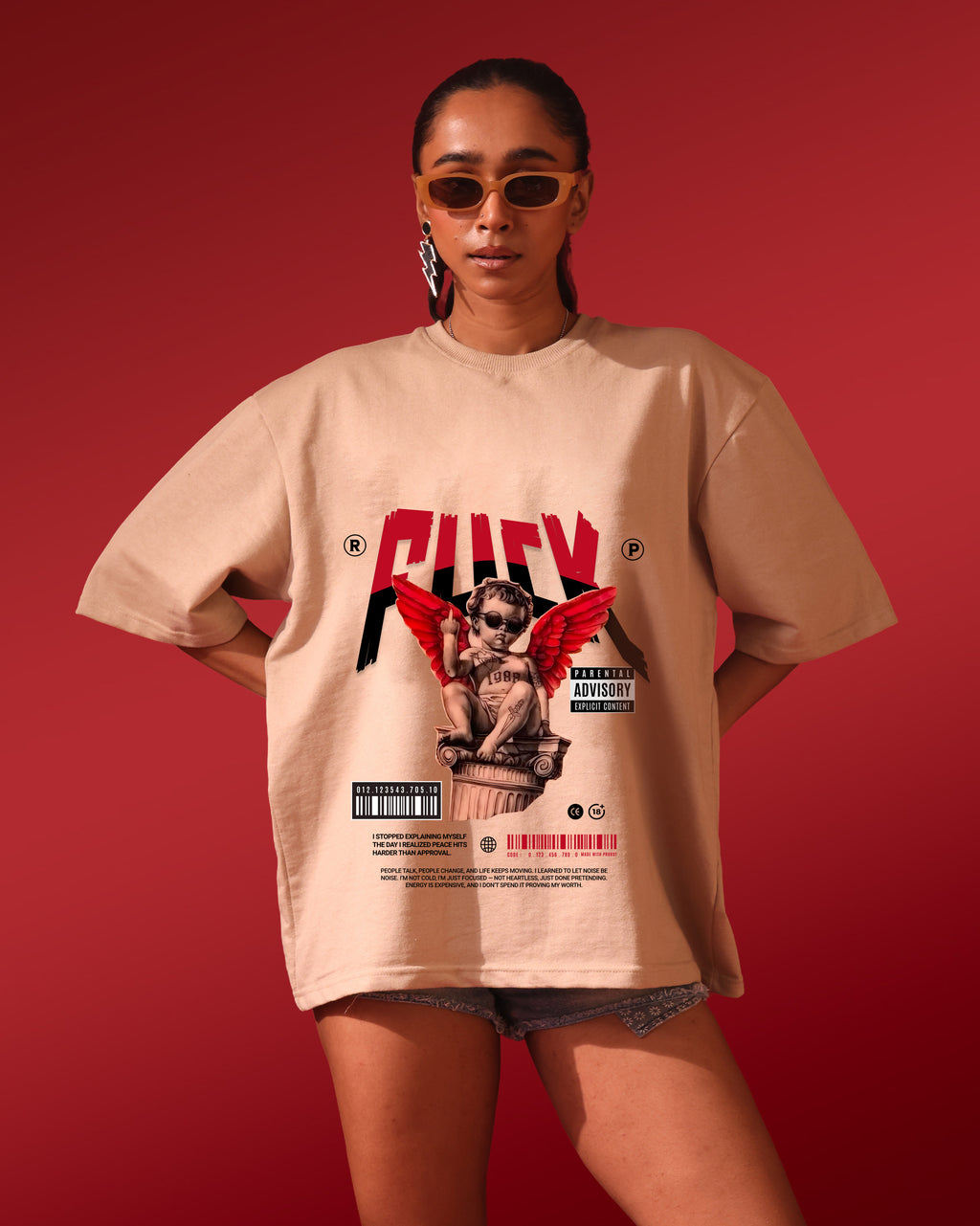 Street Wear – Naughty Angel – Oversized Women