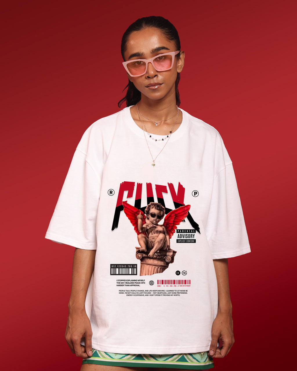 Street Wear – Naughty Angel – Oversized Women