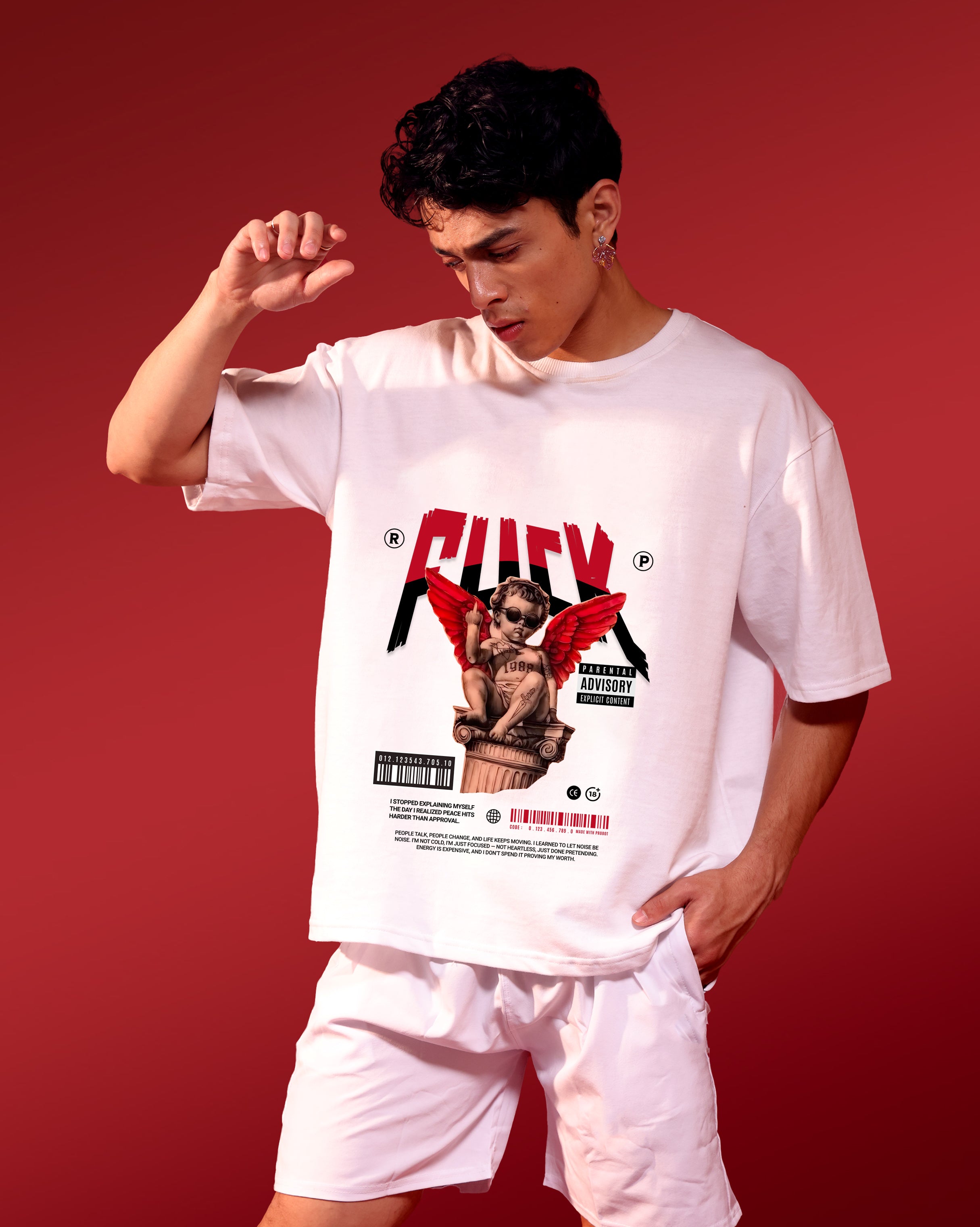 Street Wear – Naughty Angel – Oversized Men