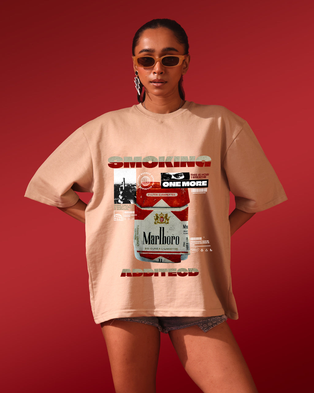 Street Wear – Smoking – Oversized Women