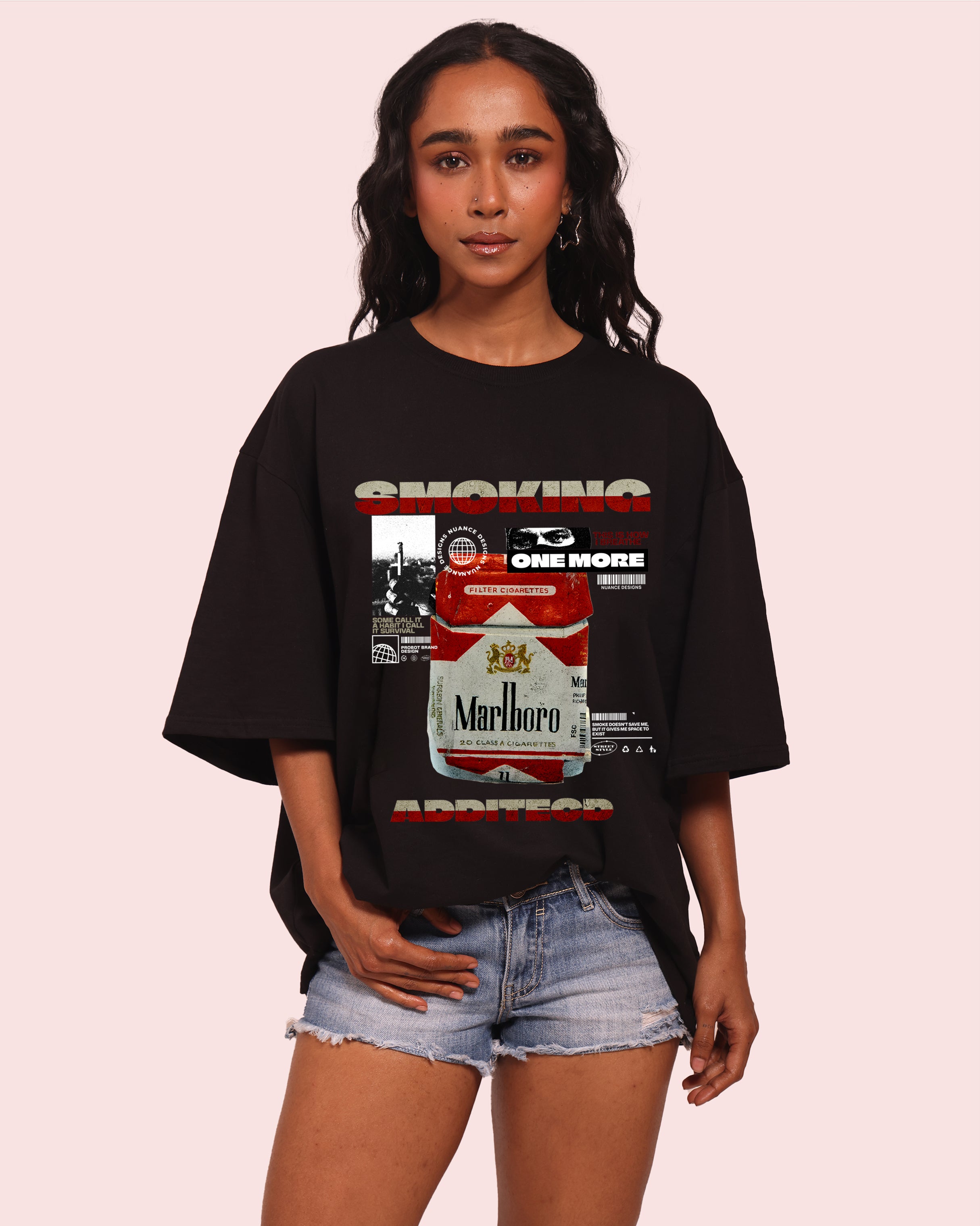 Street Wear – Smoking – Oversized Women