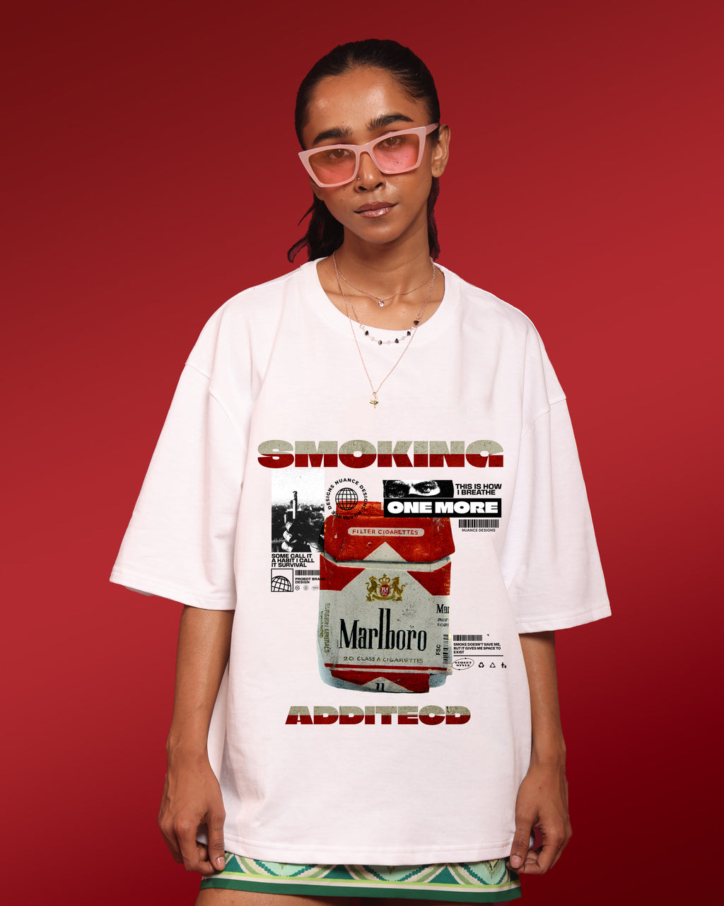 Street Wear – Smoking – Oversized Women