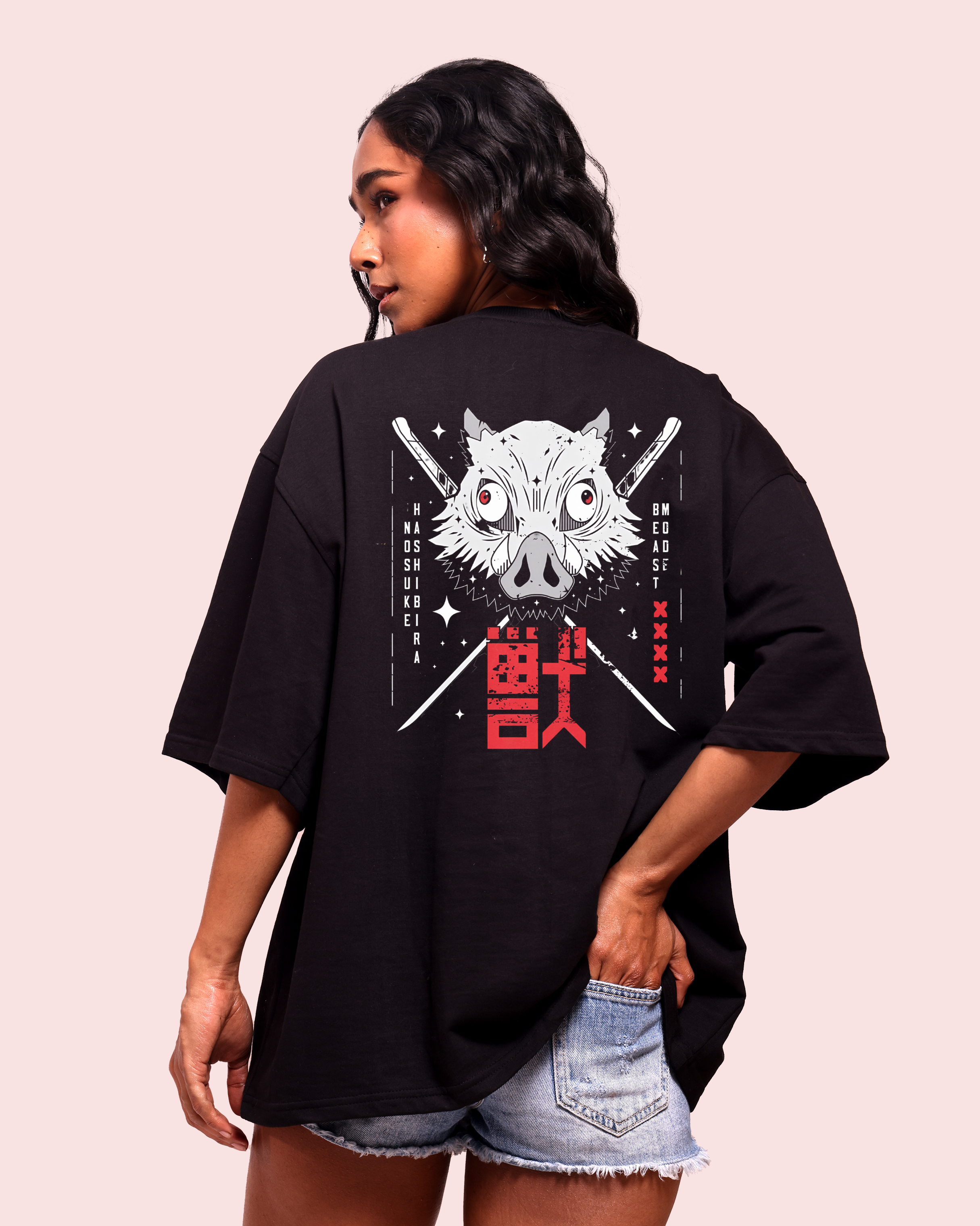 Demon Slayer – Inosuke Hashibir Beast Mode – Oversized Women