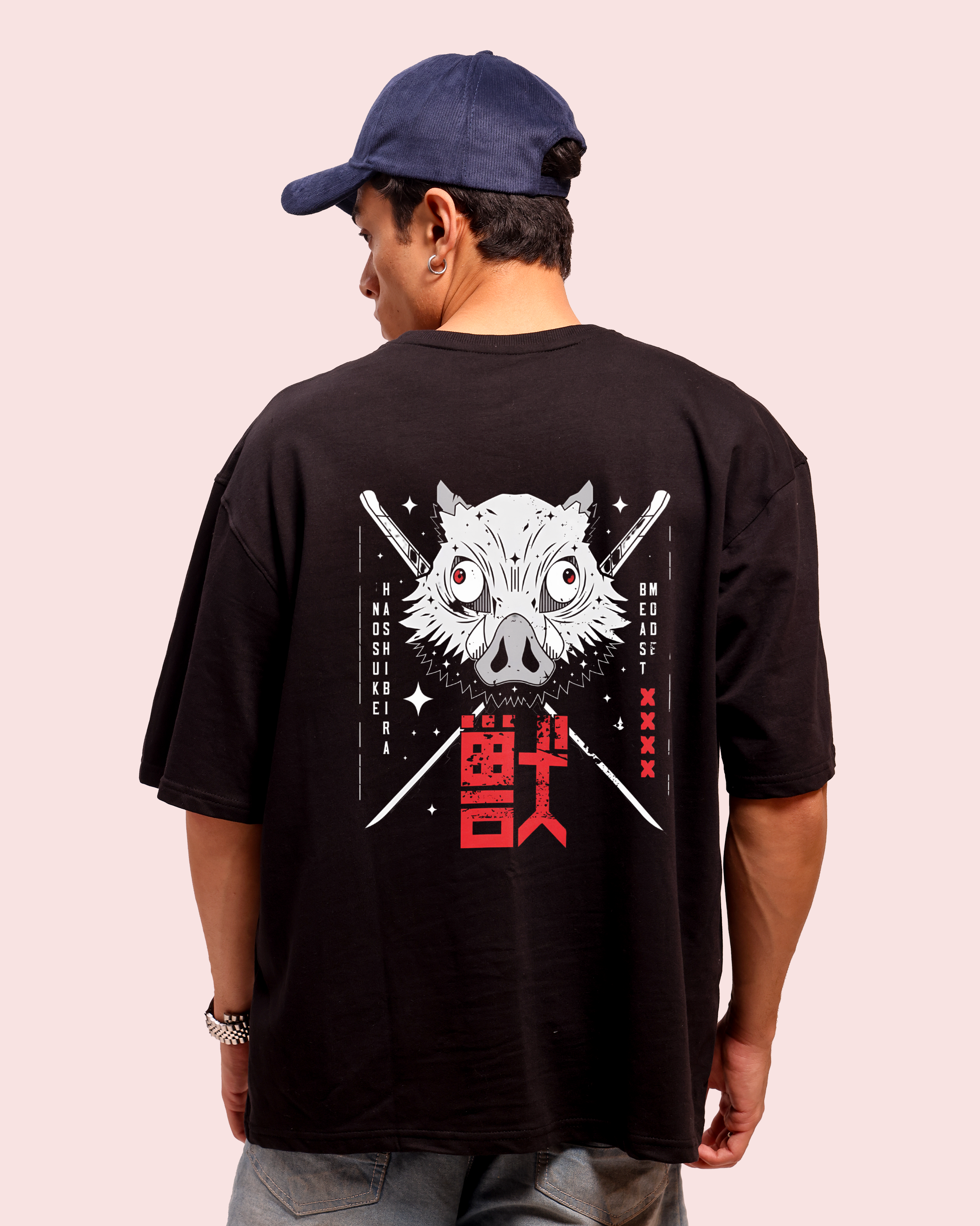 Demon Slayer – Inosuke Hashibir Beast Mode – Oversized Men