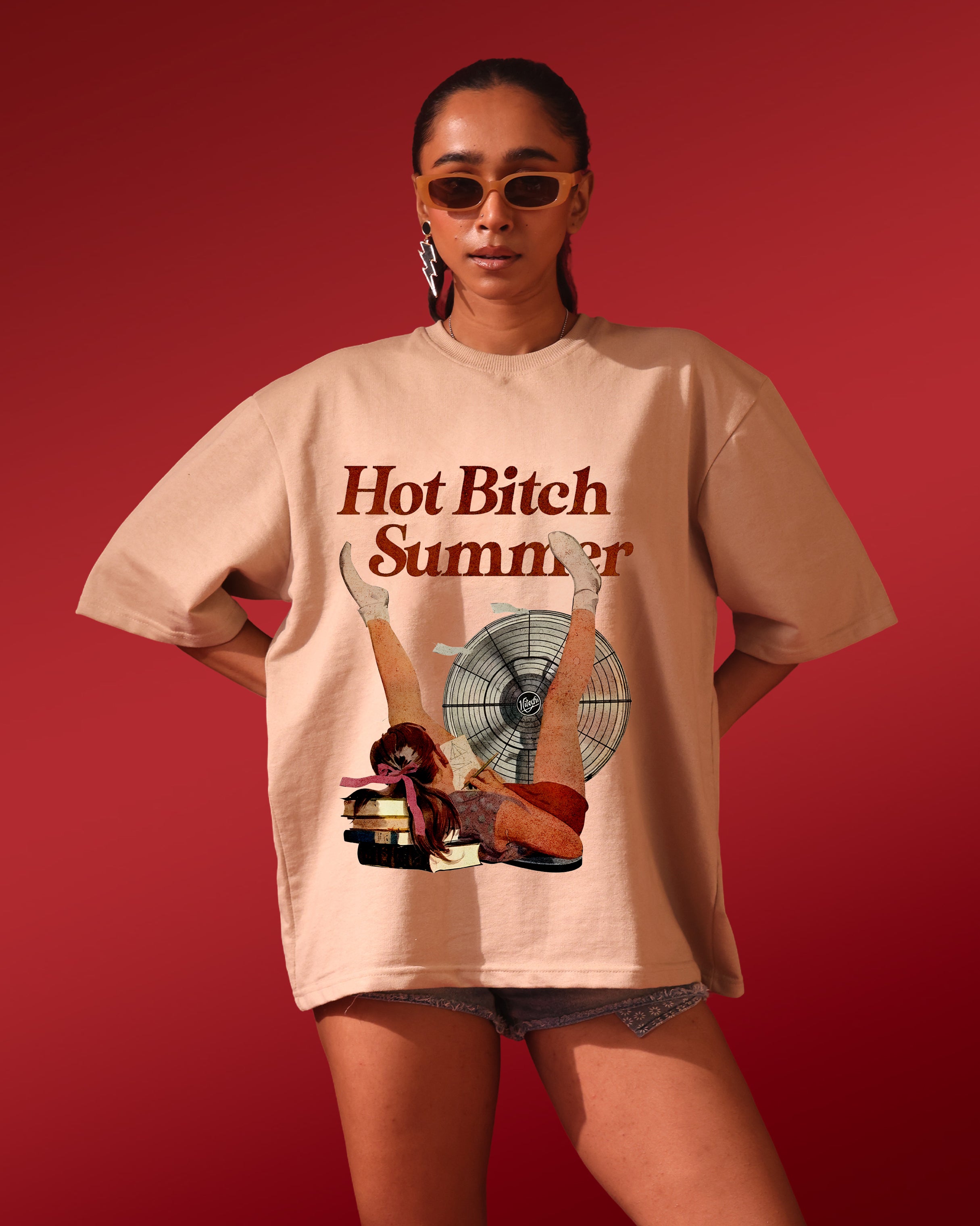 Street Wear – Hot Bitch summer – Oversized Women