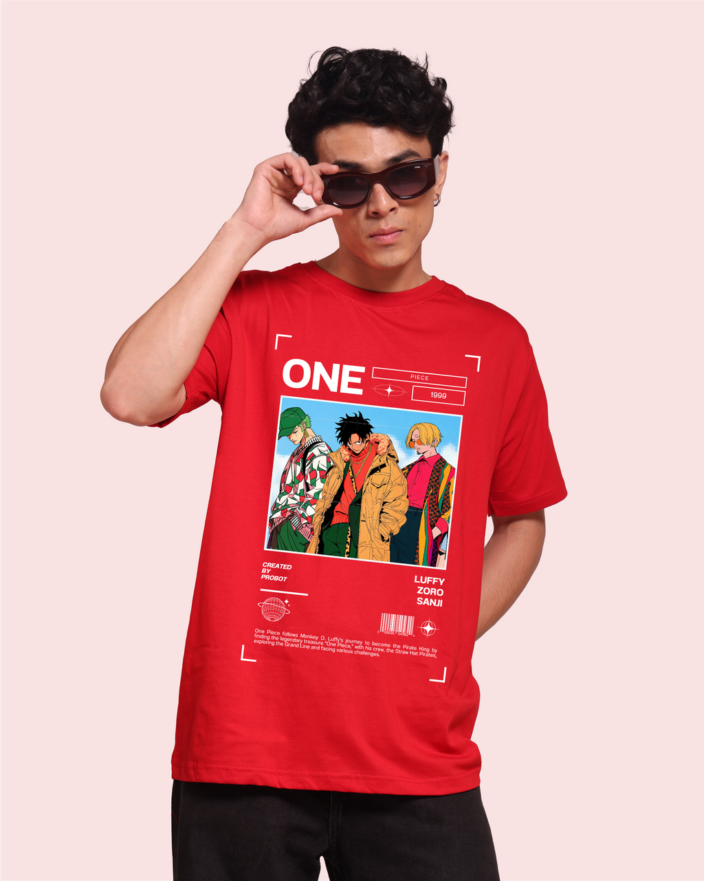 One Piece – Luffy, Zoro and Sanji – Oversized Men