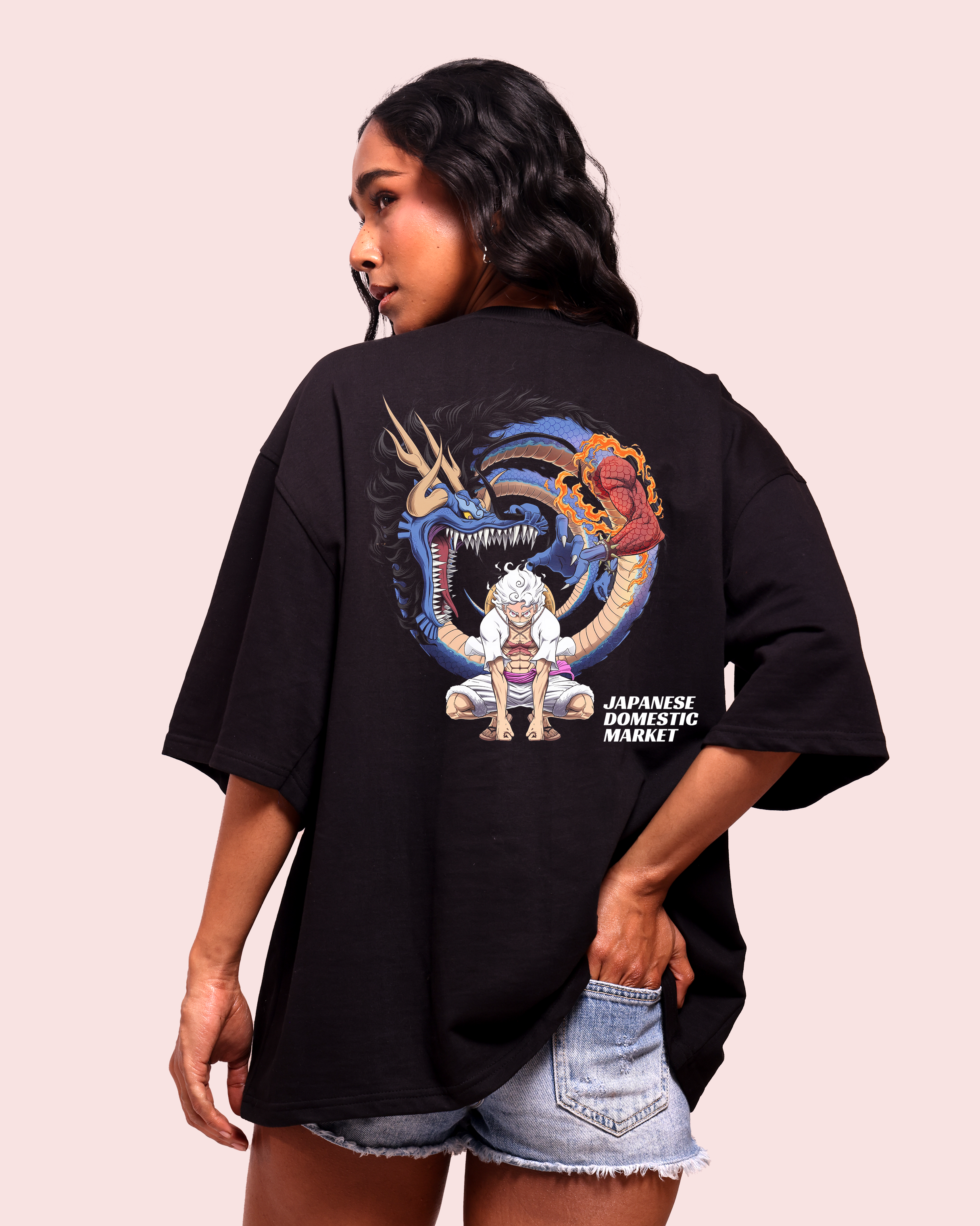 One Piece – Gear 5 Luffy vs Kaido – Oversized Women