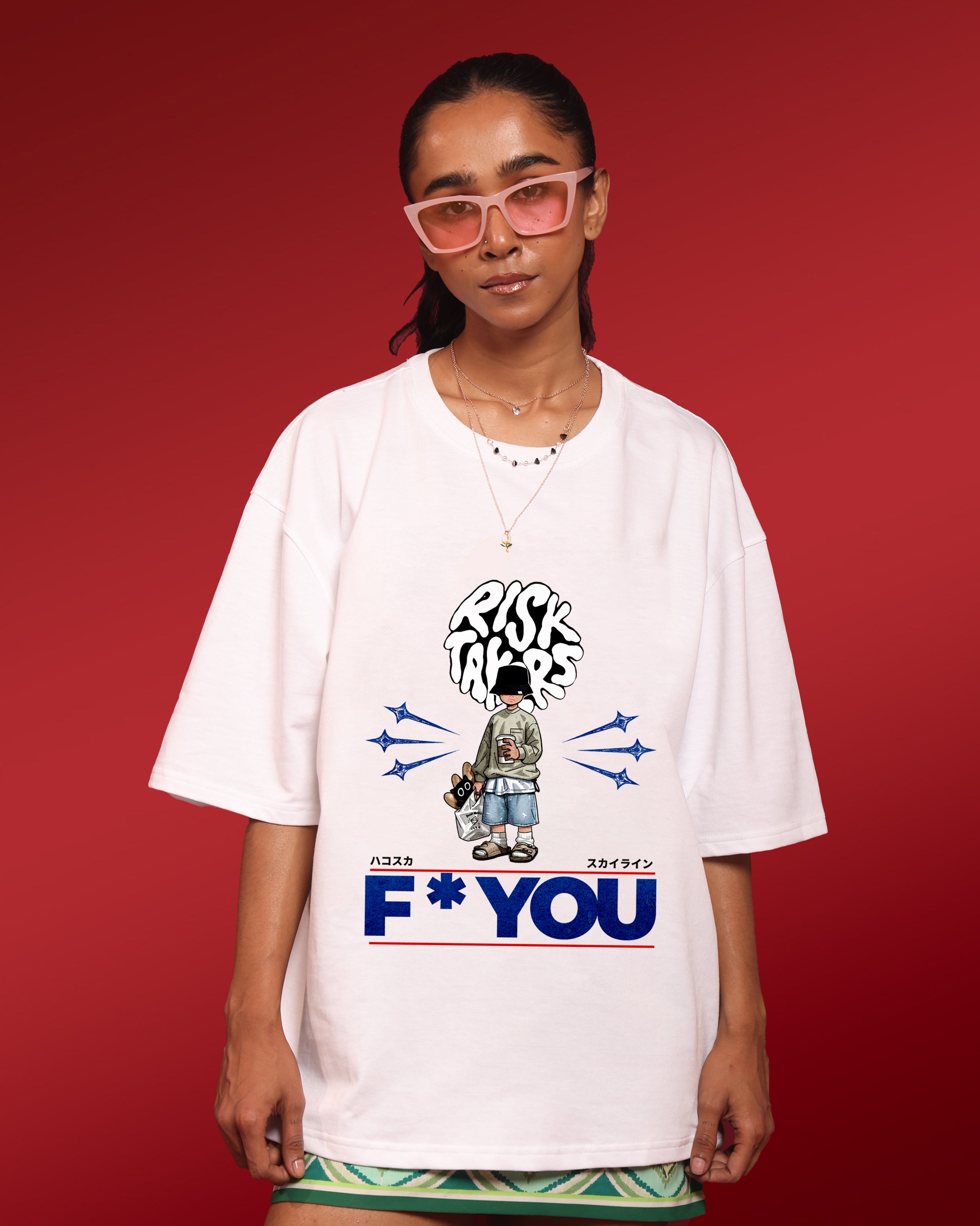 Street Wear – F* YOU – Oversized Women