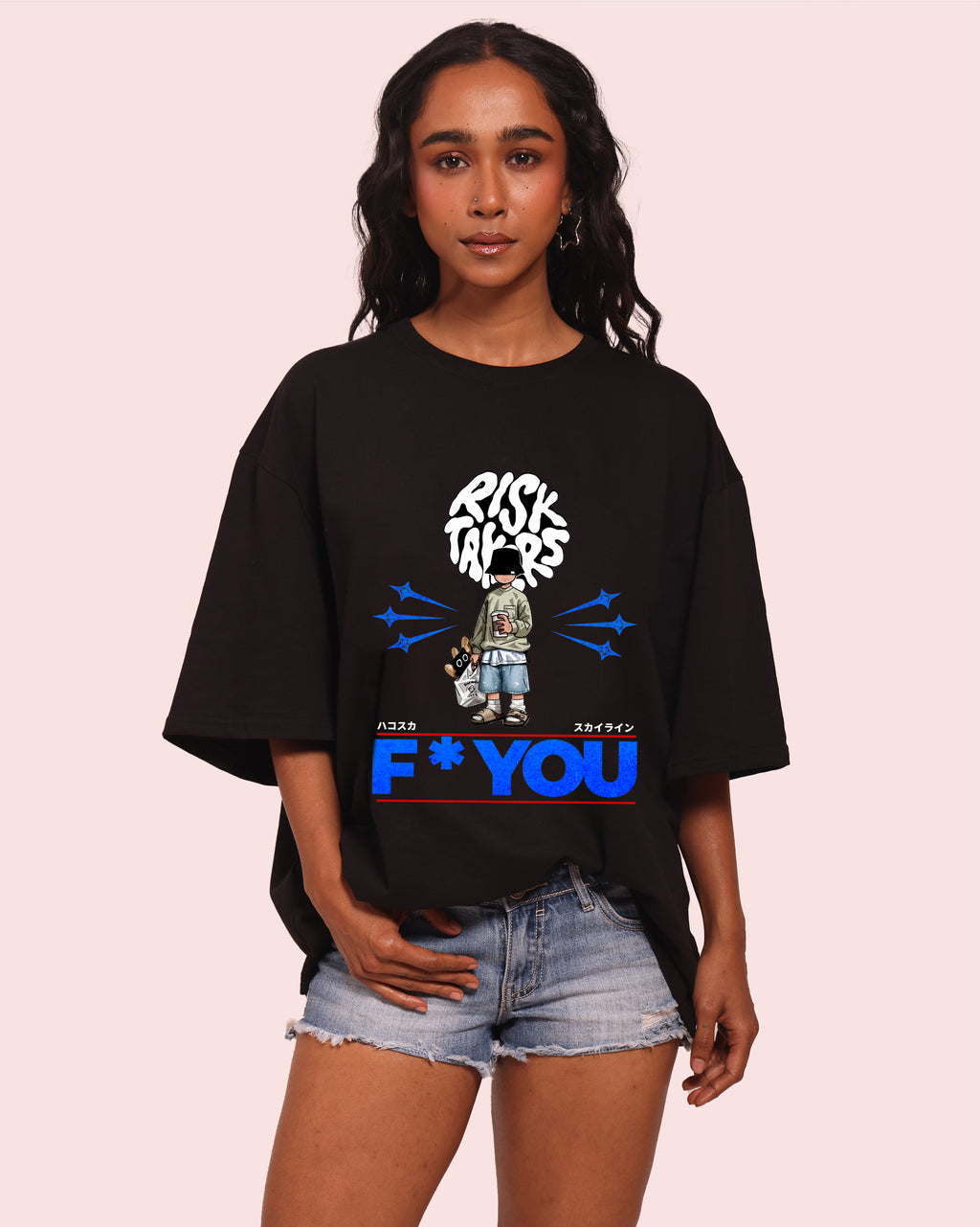 Street Wear – F* YOU – Oversized Women