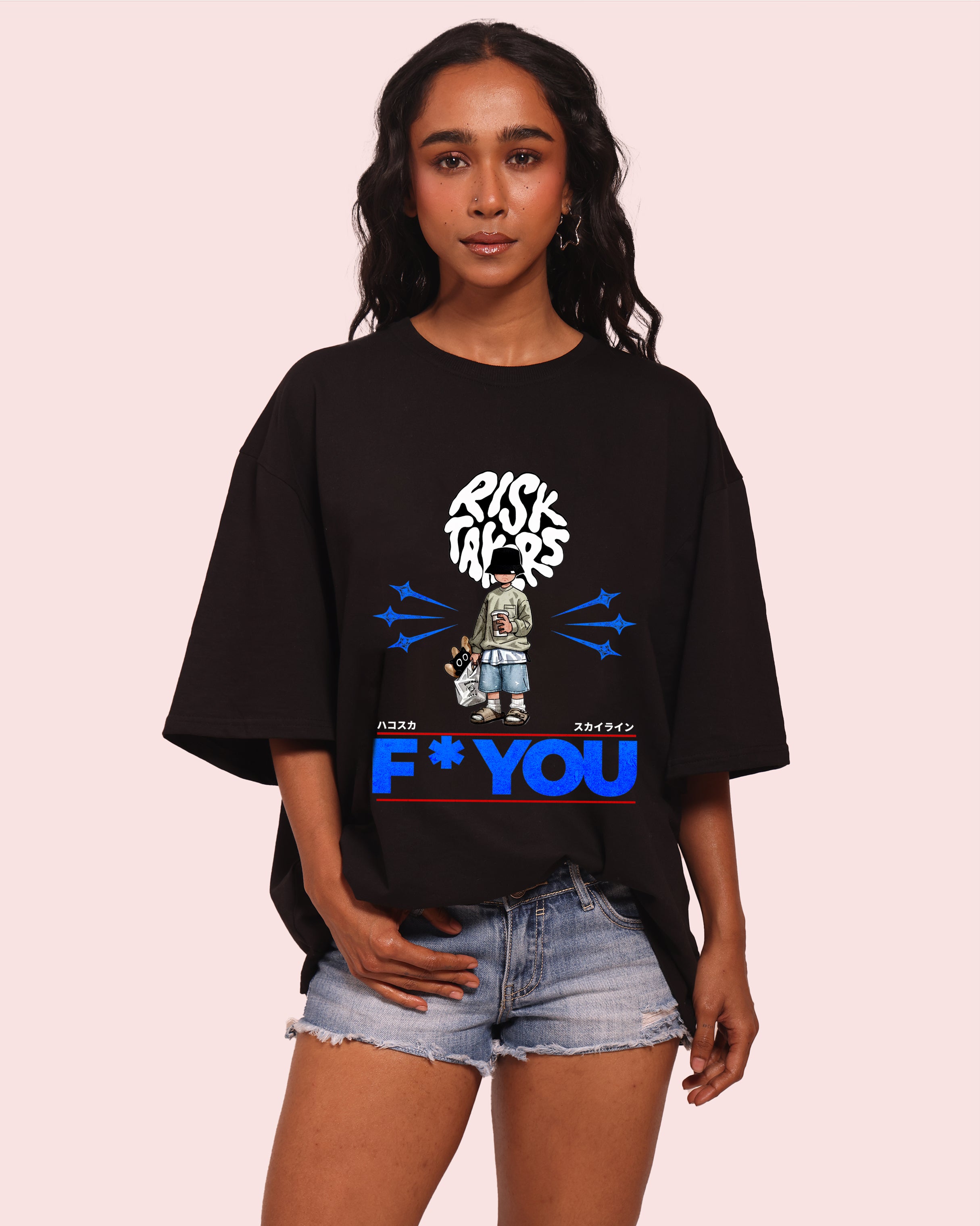 Street Wear – F* YOU – Oversized Women