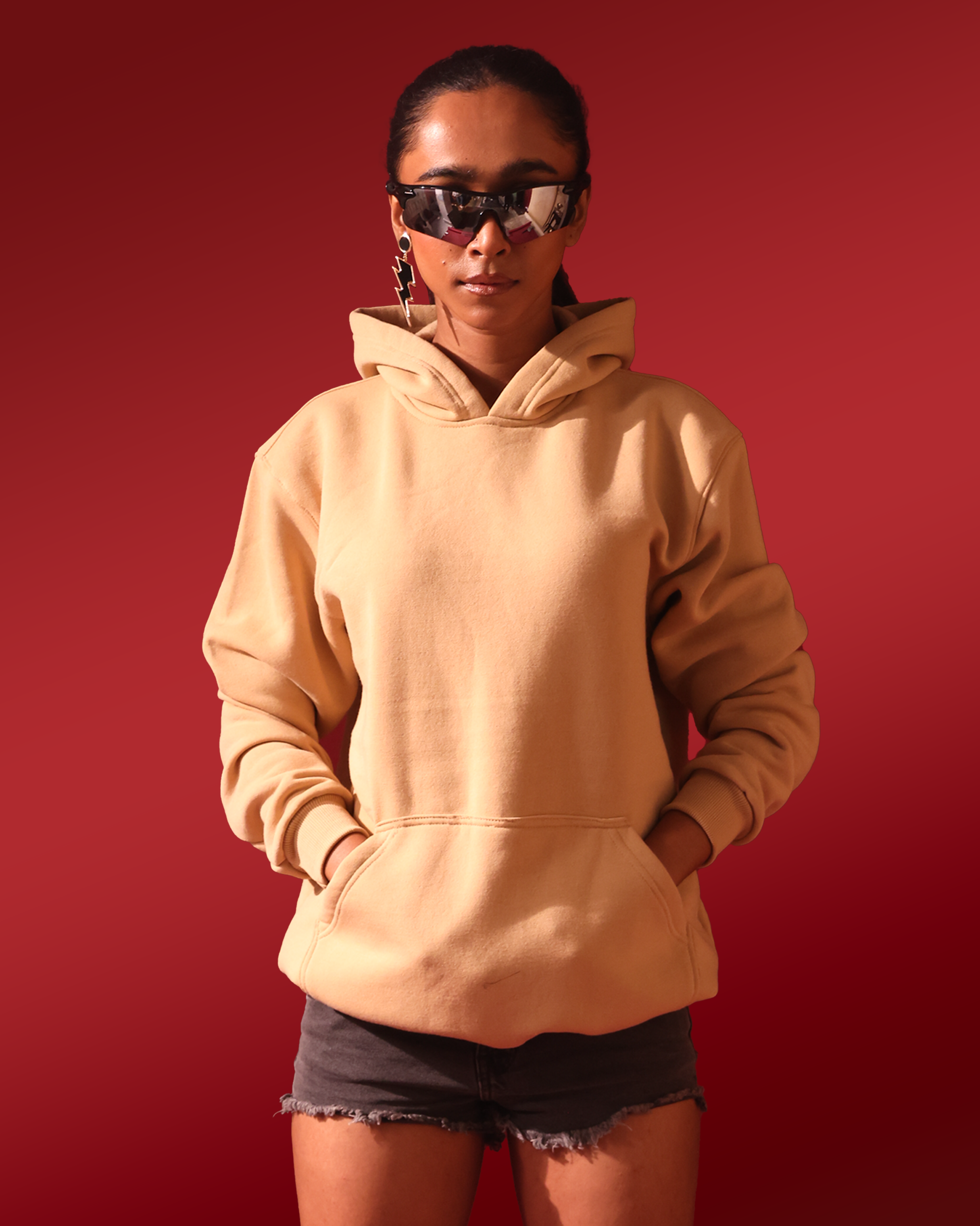 Hoodie – Beige - Women