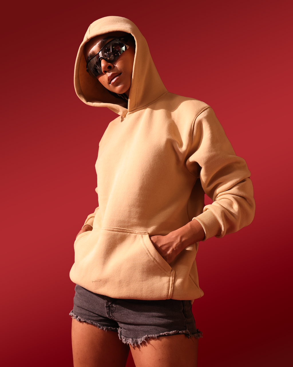 Hoodie – Beige - Women