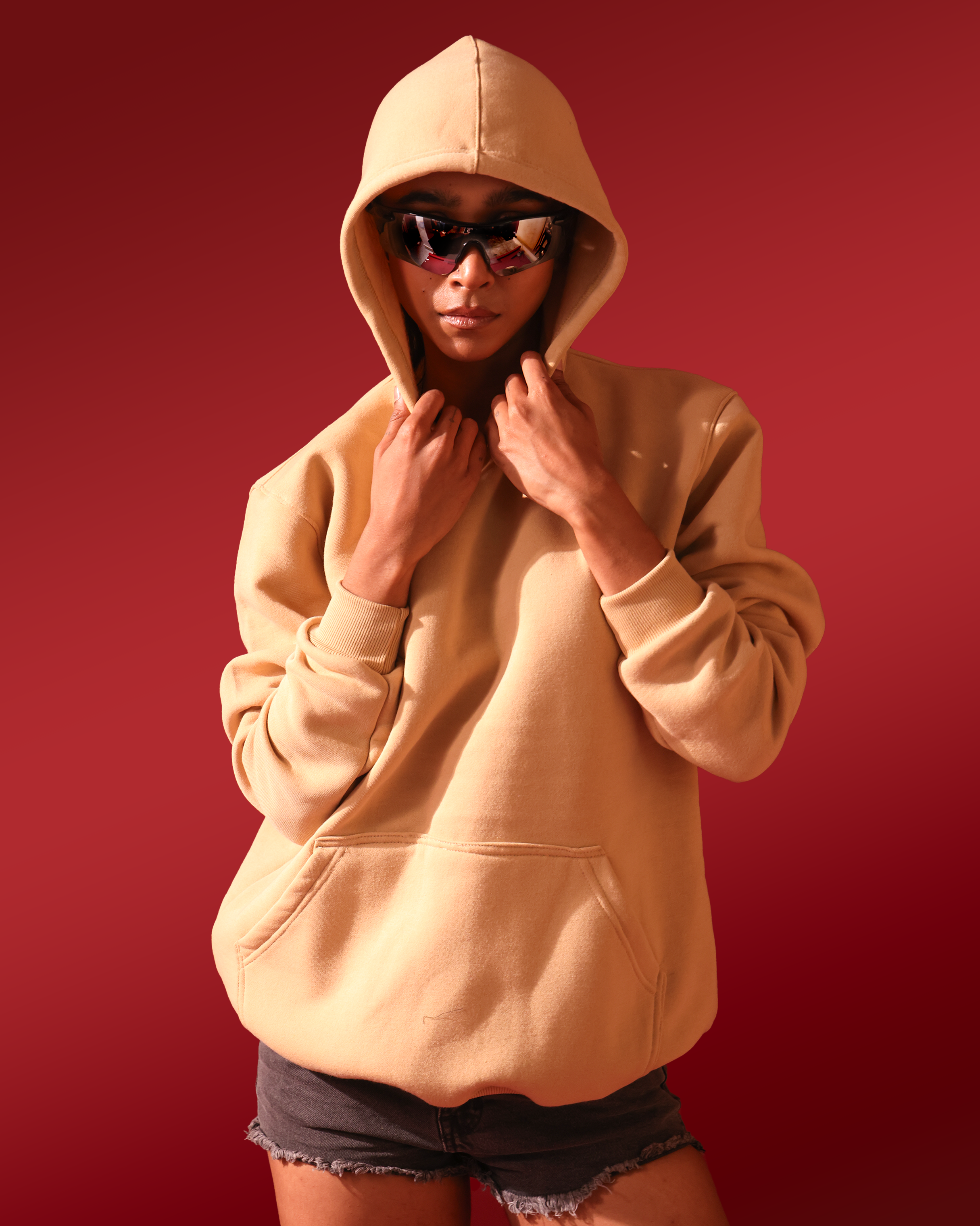 Hoodie – Beige - Women