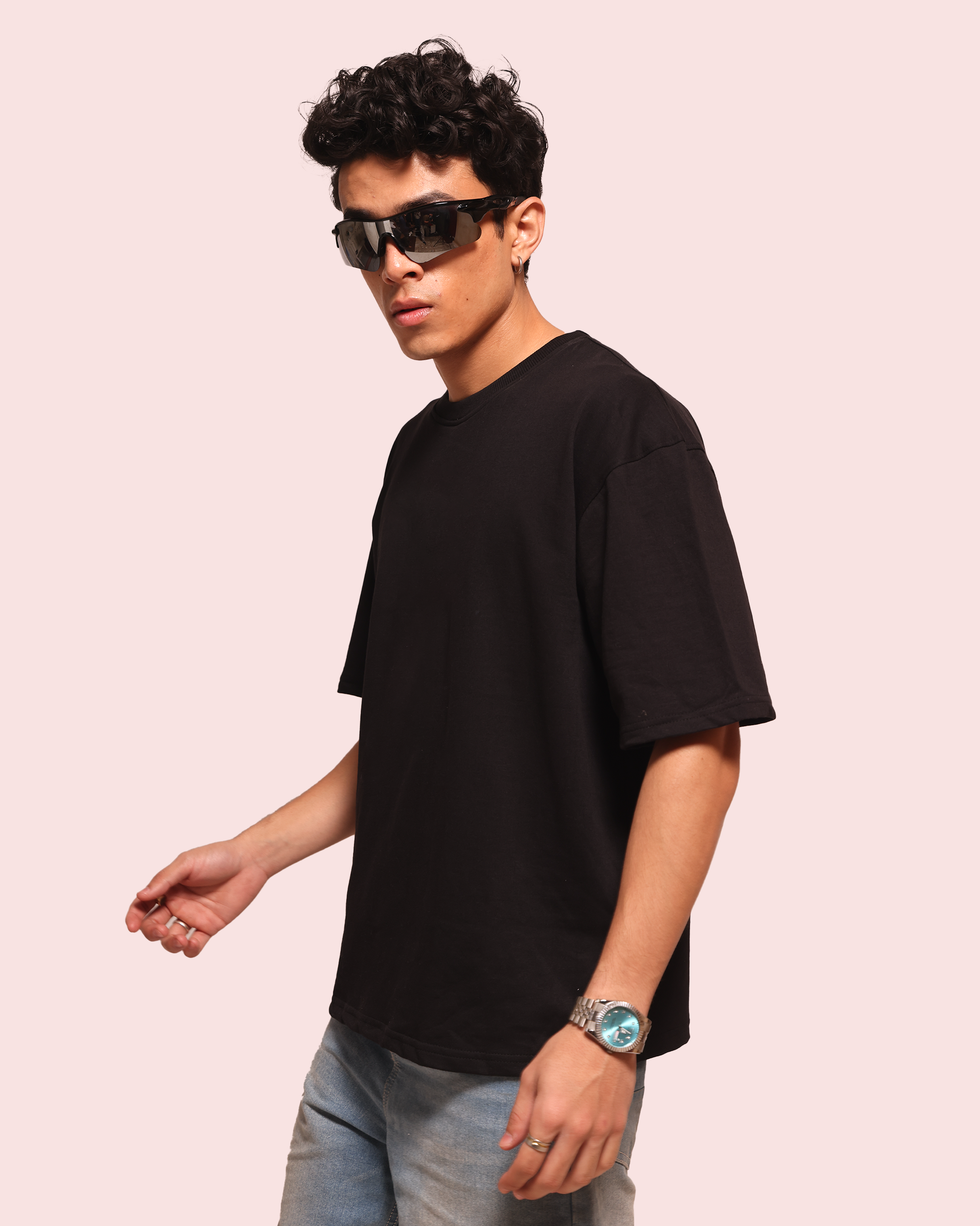 Solid – Black – Men