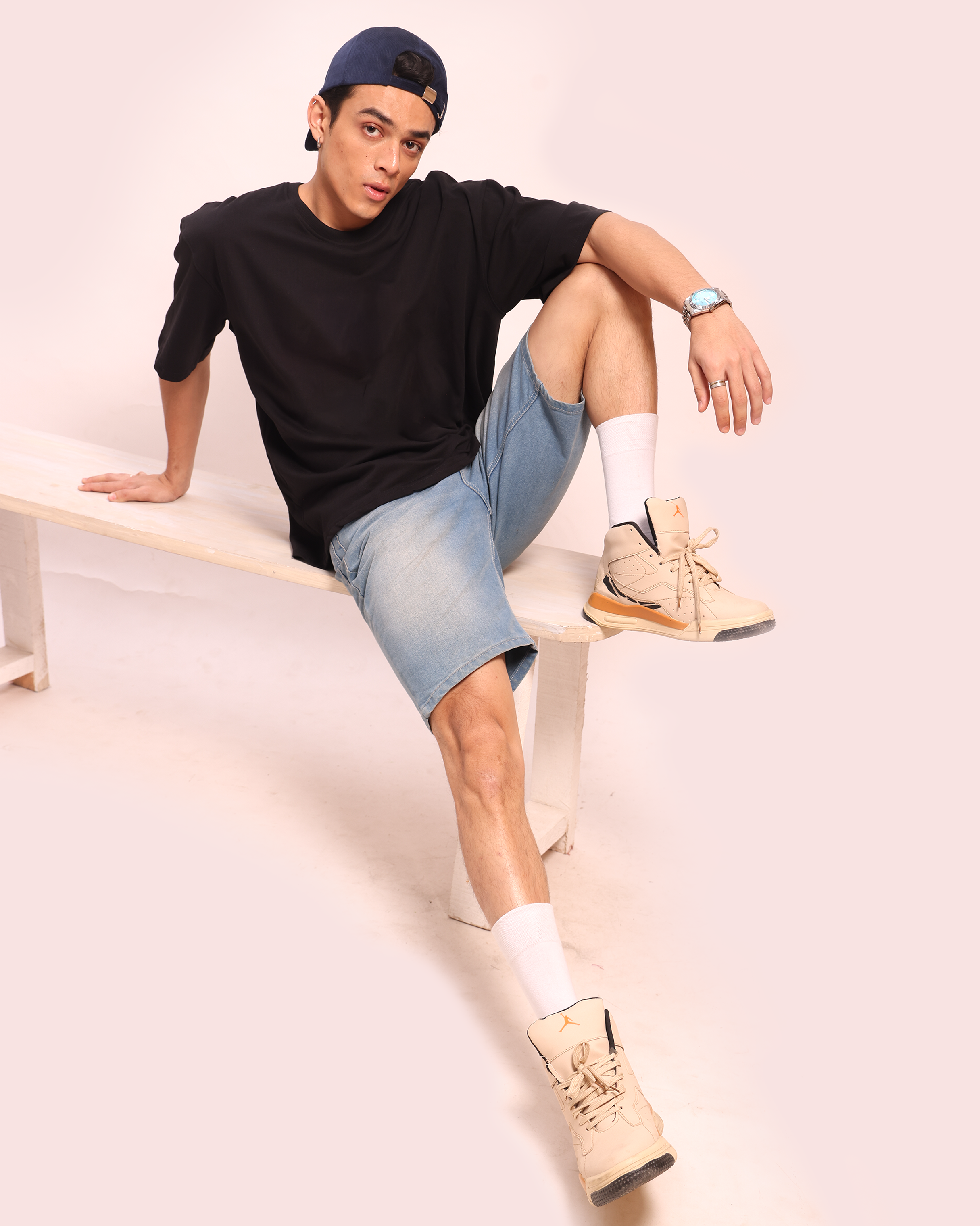 Solid – Black – Men