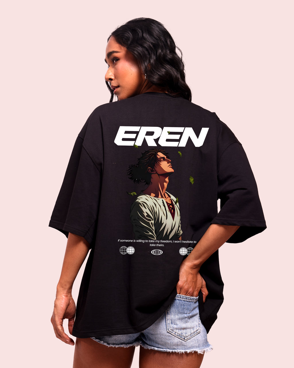 Attack on Titan – Eren Yeager - Design 2 – Oversized Women