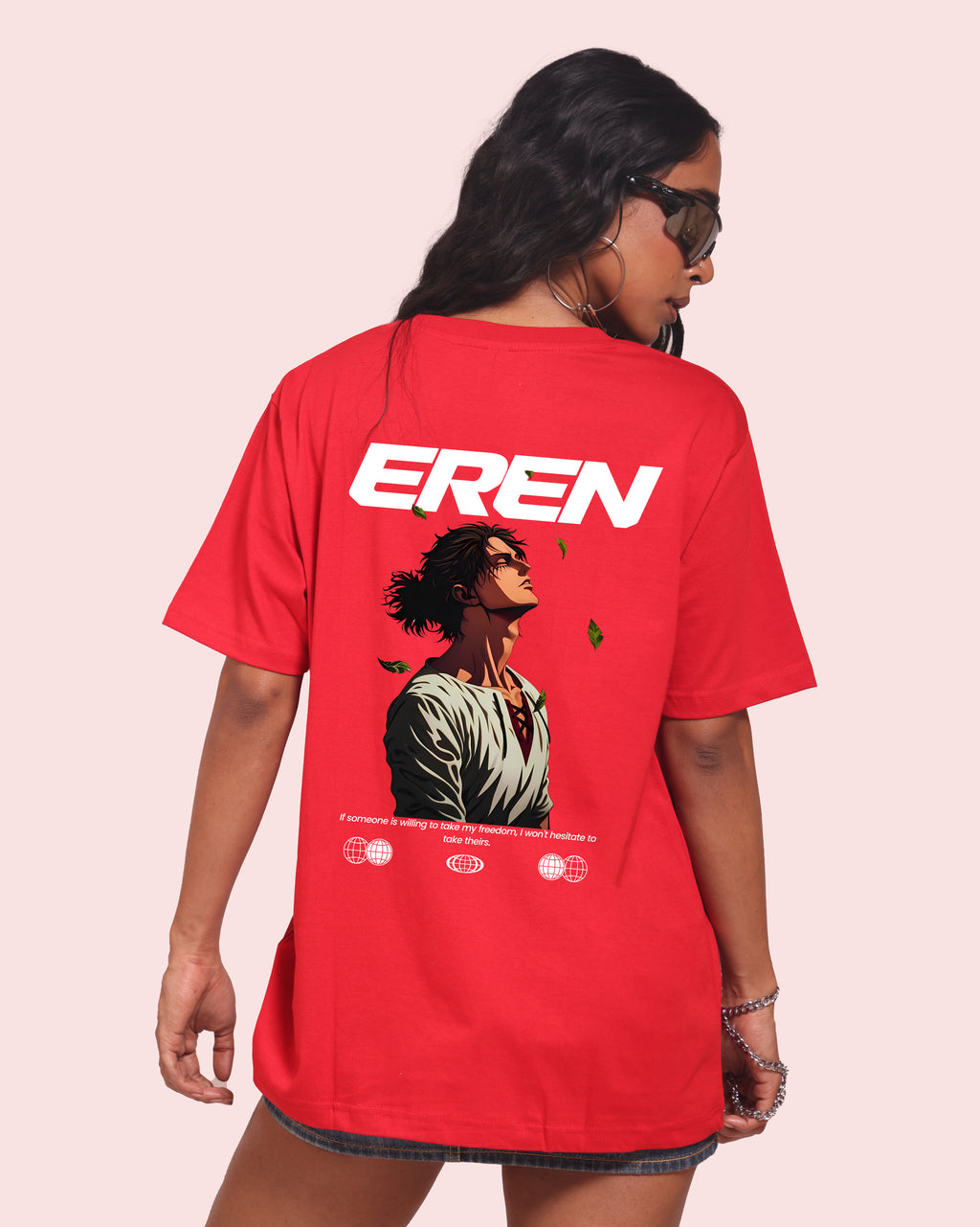 Attack on Titan – Eren Yeager - Design 2 – Oversized Women