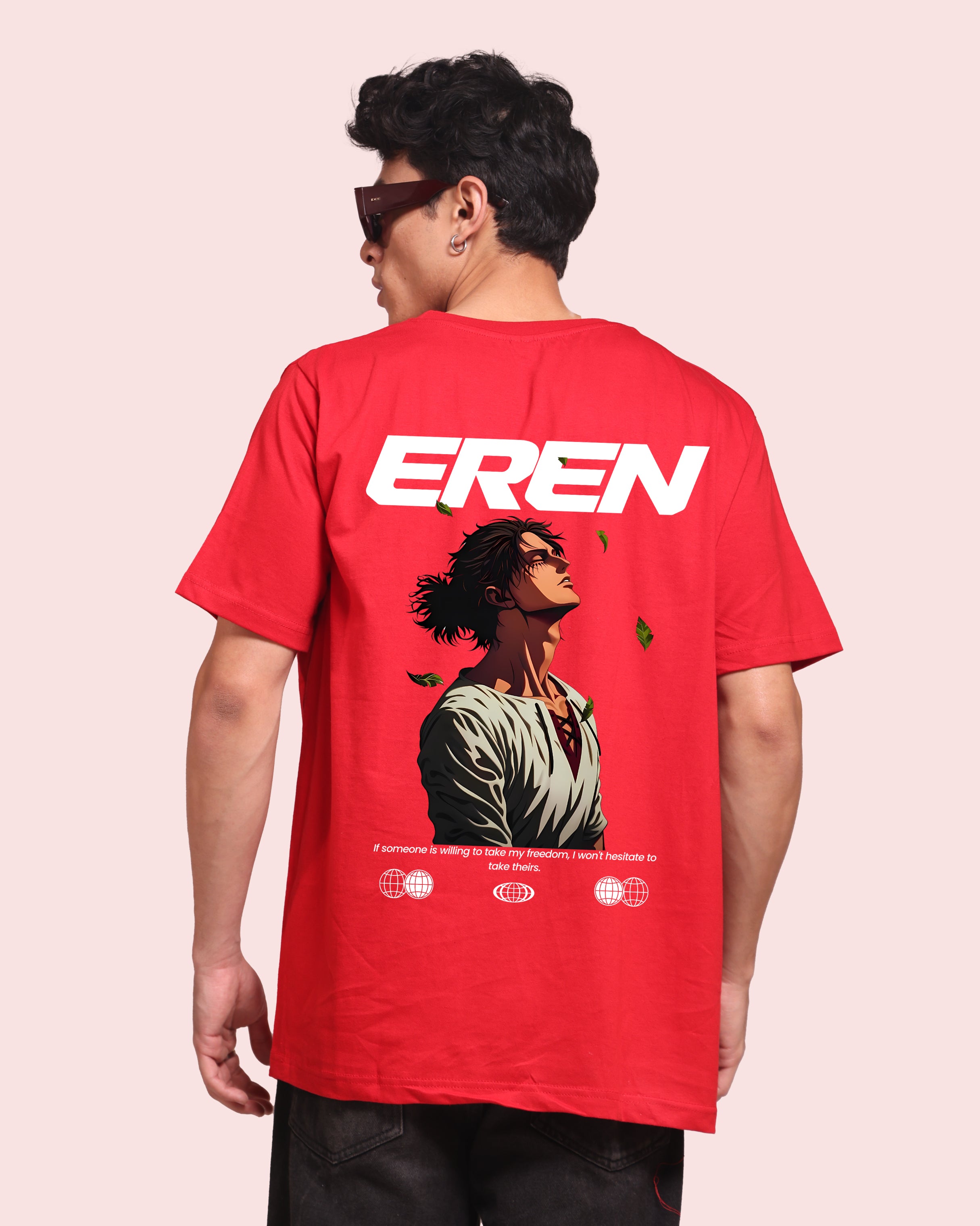 Attack on Titan – Eren Yeager - Design 2 – Oversized Men