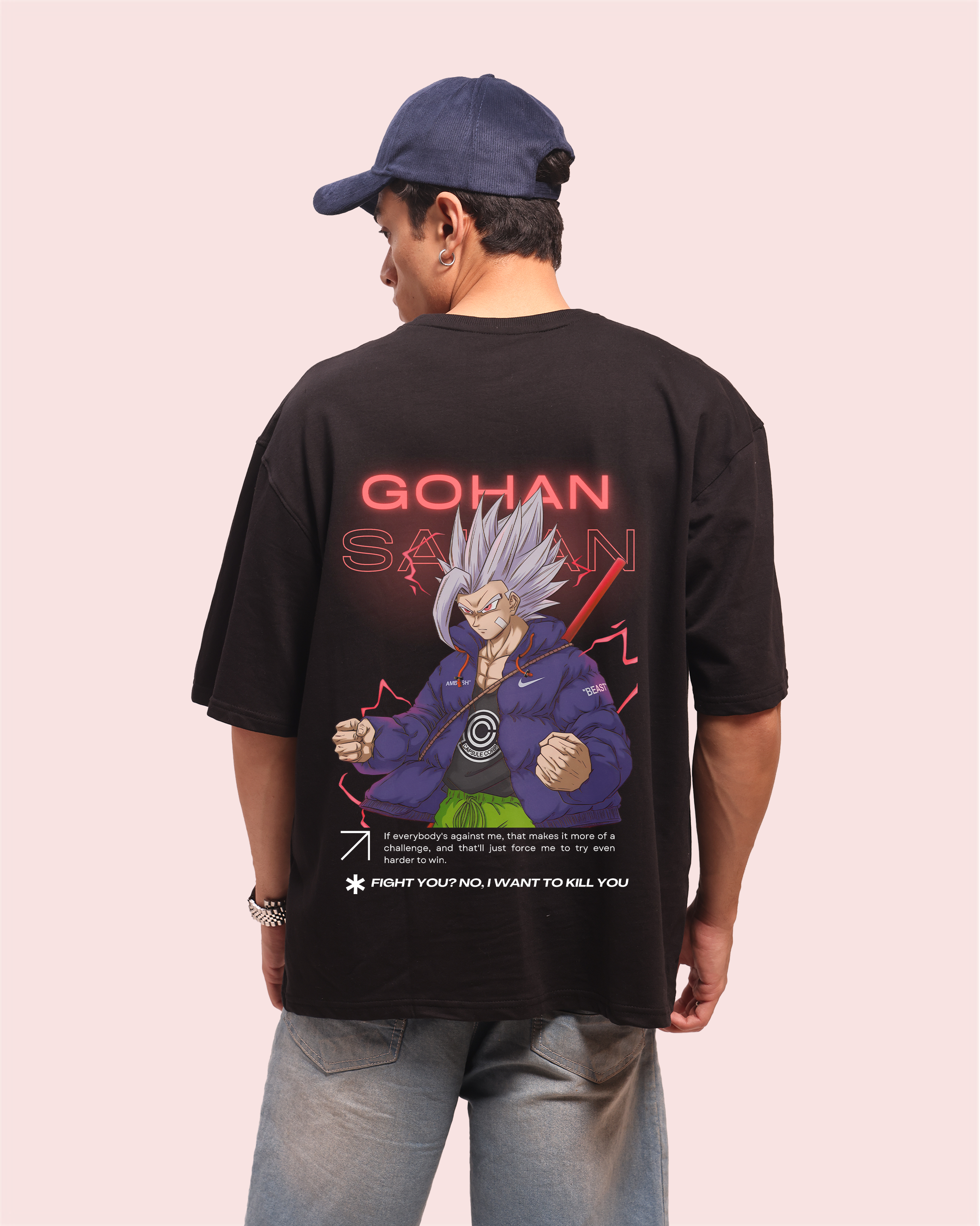 Dragon Ball Z – Gohan – Oversized Men