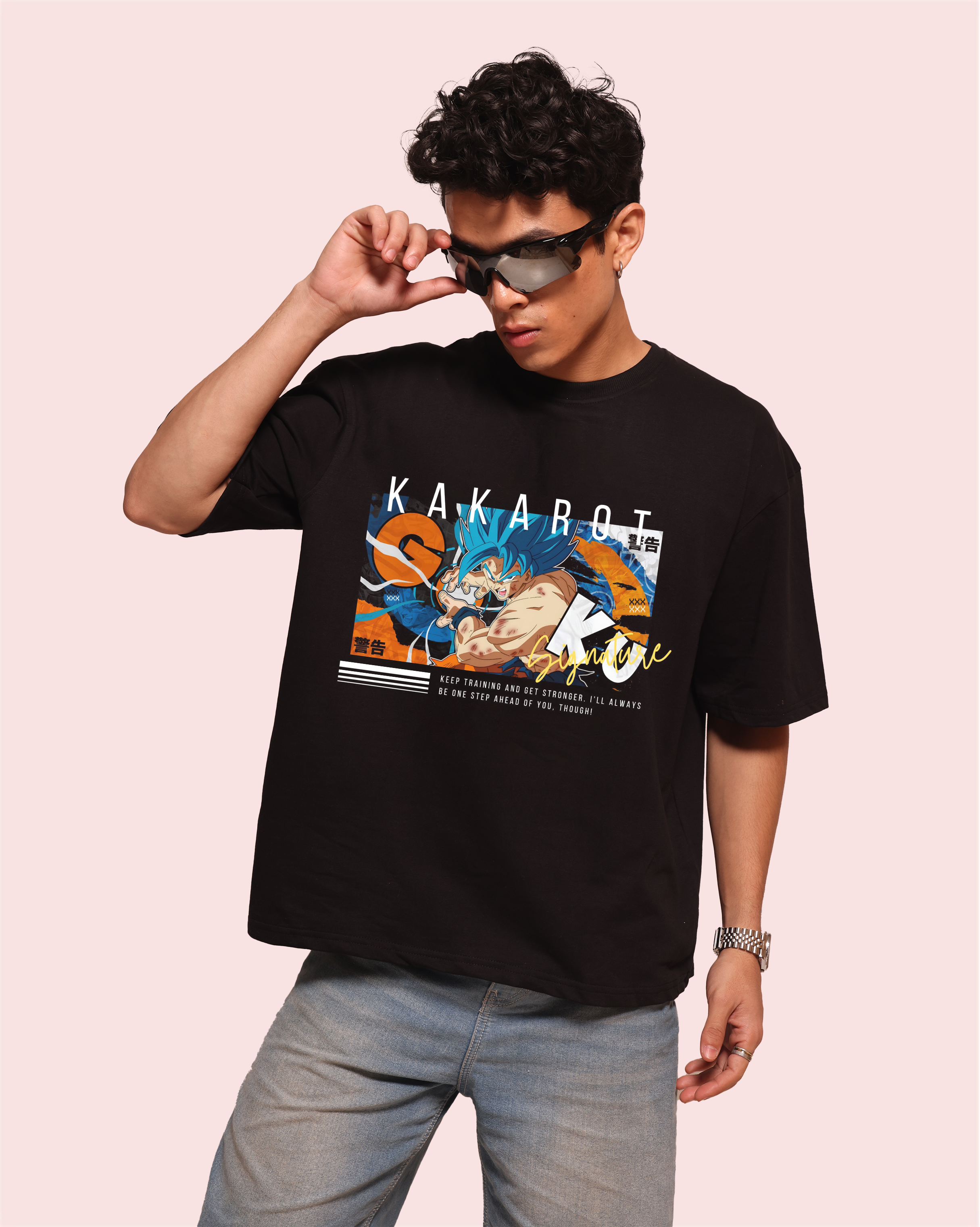 Dragon Ball Z – Goku Ka Me Ha Me Ha – Oversized Men