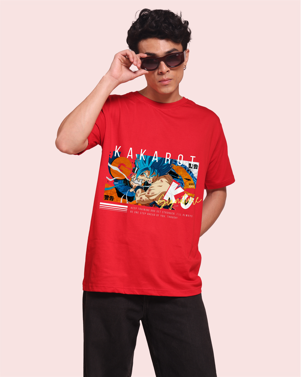 Dragon Ball Z – Goku Ka Me Ha Me Ha – Oversized Men