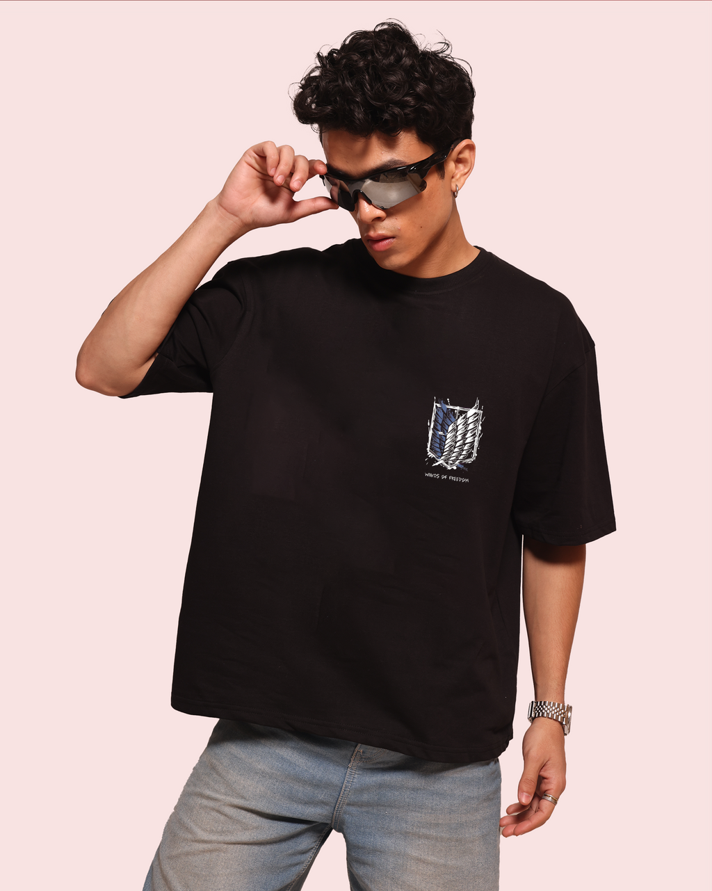Attack on Titan – Eren Yeager - Design 2 – Oversized Men