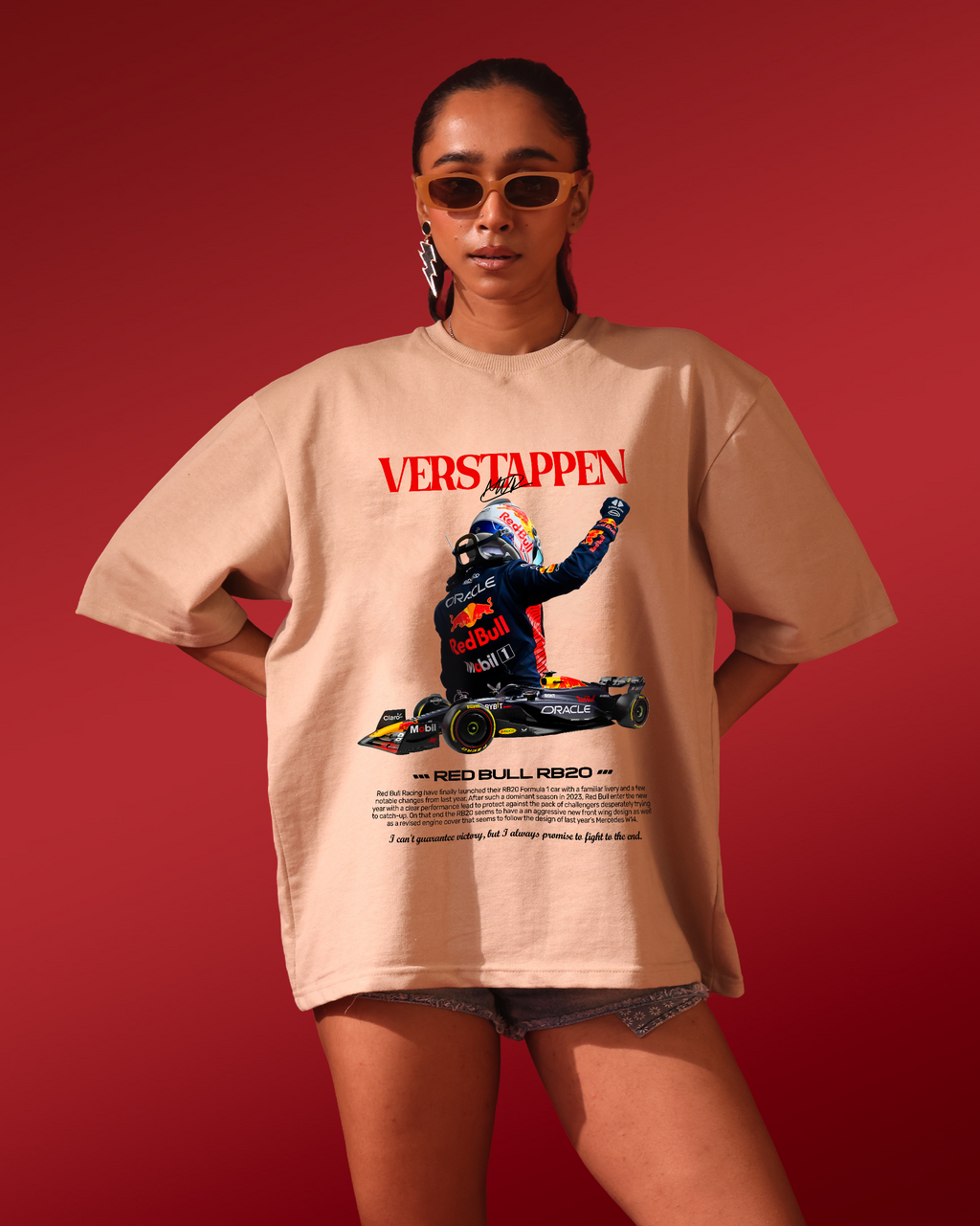 Formula 1 – Max Verstappen - RB20 – Oversized Women