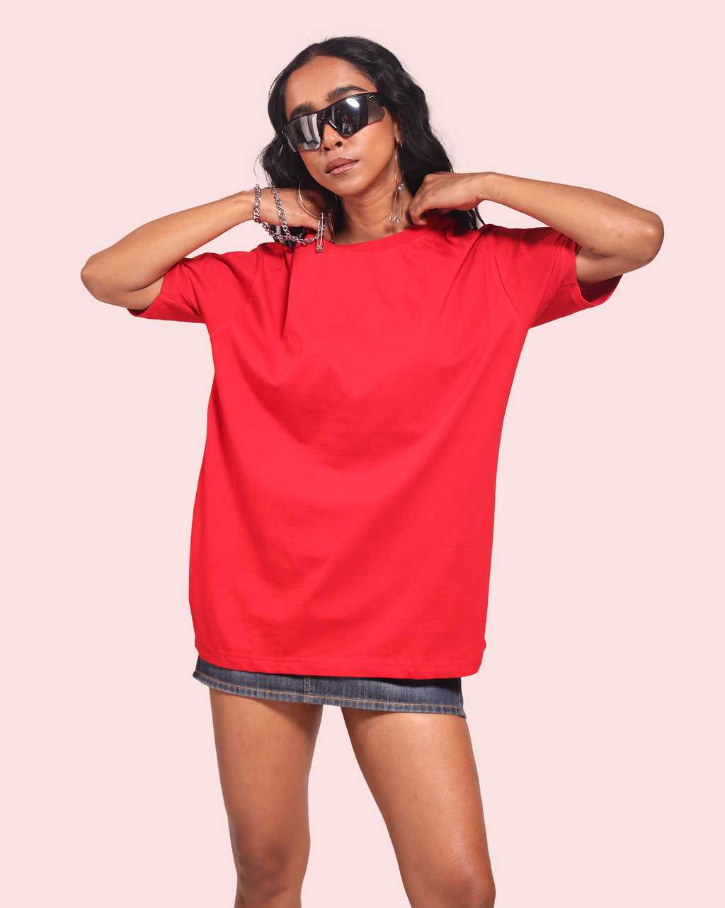 Solid – Red – Women