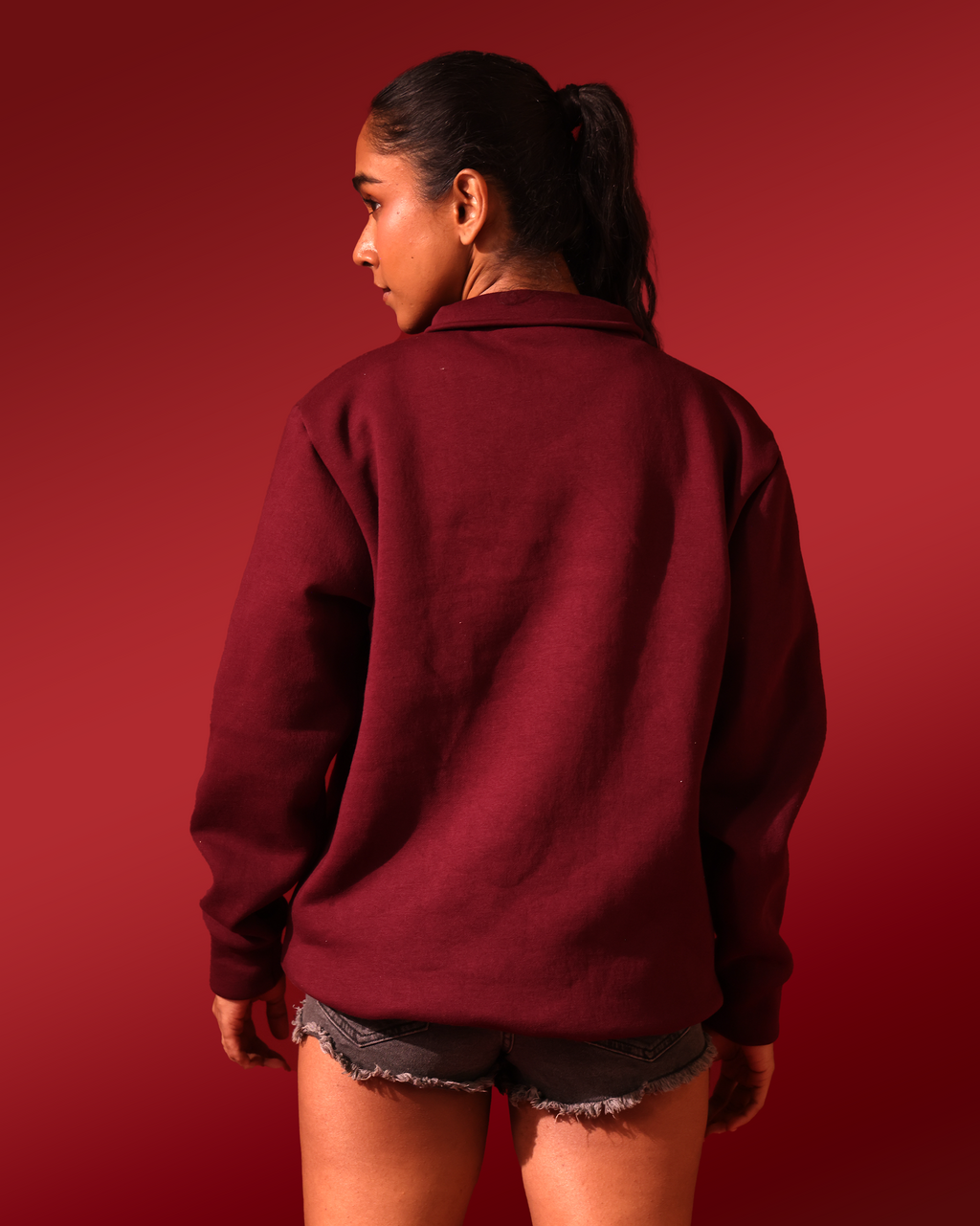 Jacket – Wine Red – Women