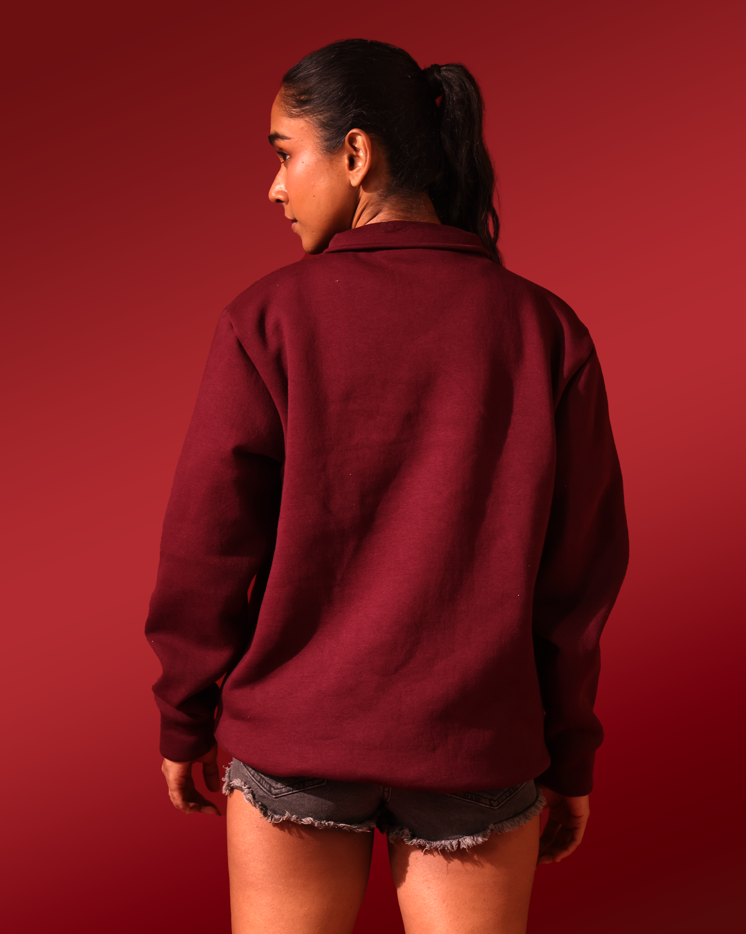 Jacket – Wine Red – Women