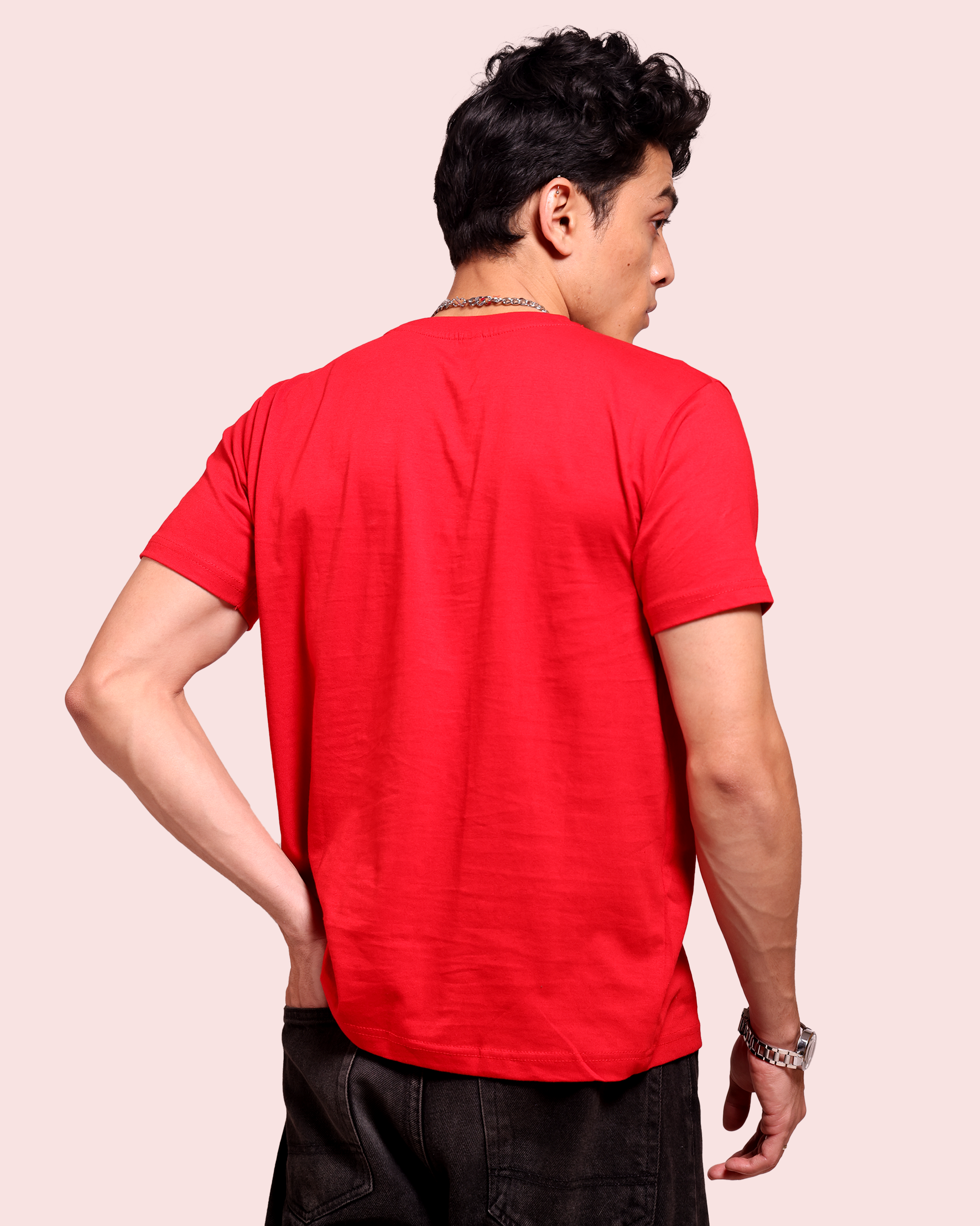 Solid – Red – Men