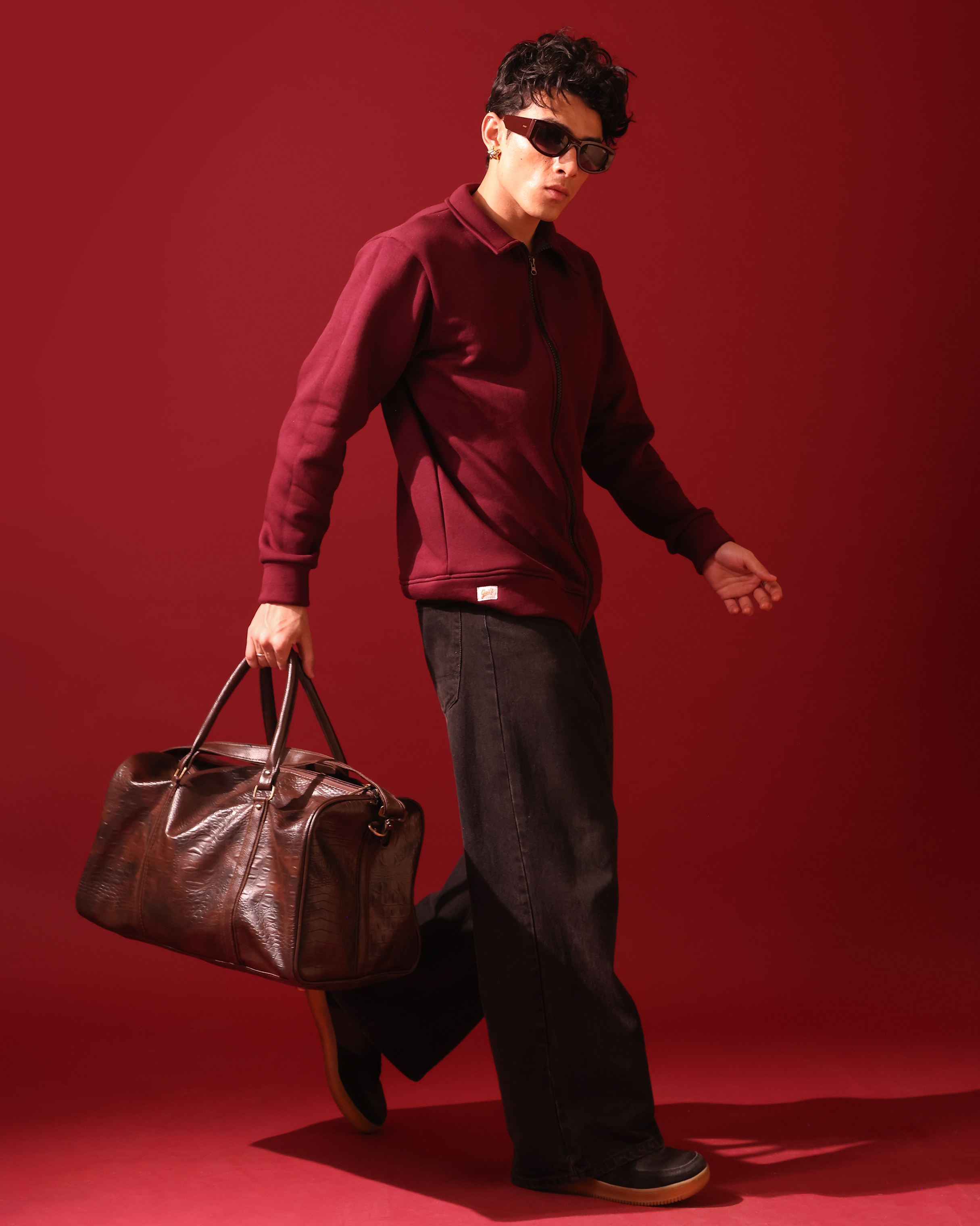 Jacket – Wine Red – Men