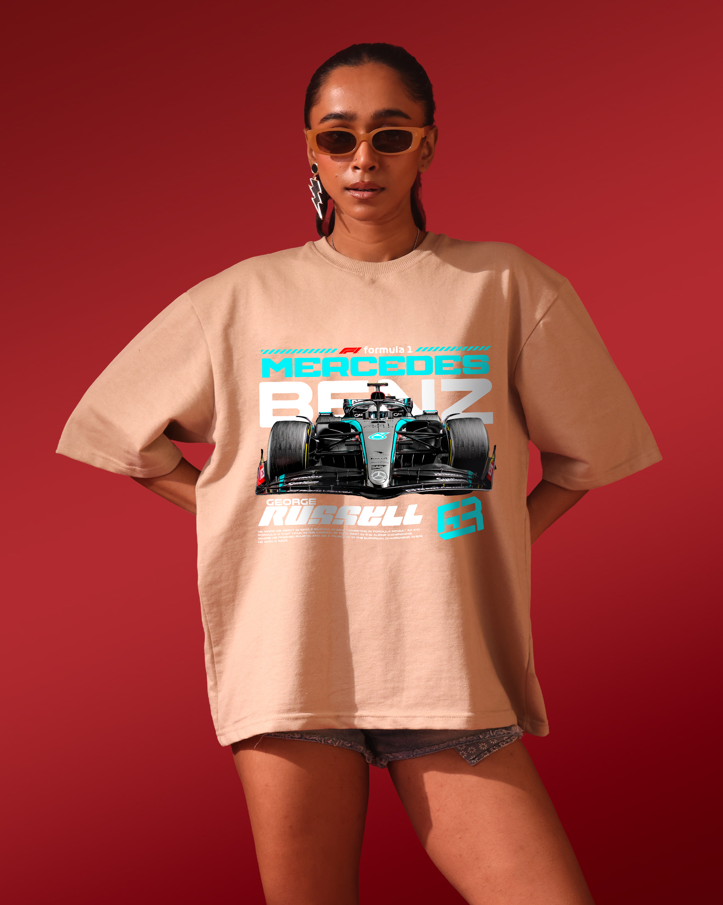 Formula 1 – George Russell – Oversized Women