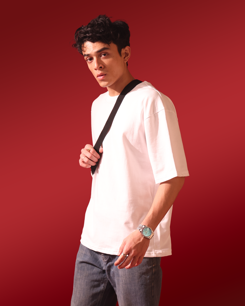 Solid – White – Men